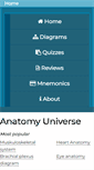 Mobile Screenshot of anatomyuniverse.com